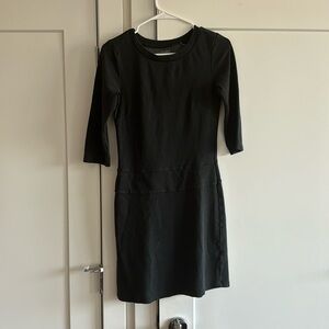 Black Sweater Dress from Toad & Co